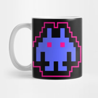 Blue Alien Gaming 8 Bit Mug